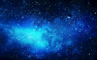 黑色宇宙星空背景图