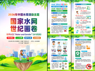 2026年世界水日挂图