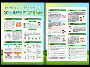 2025防治结核病日宣传单