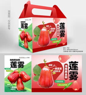 莲雾包装盒