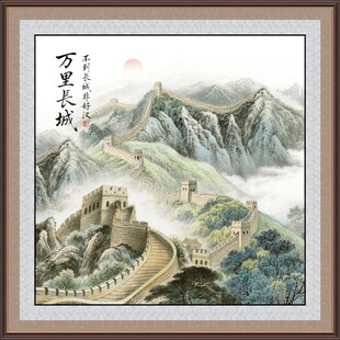 中国长城画