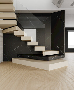 简约风室内休闲椅一角背景墙