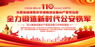 新时代公安铁军风采展示