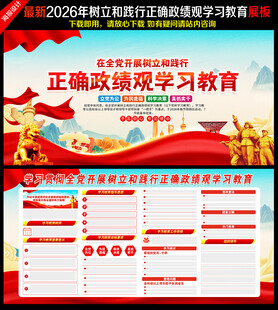 正确政绩观学习教育