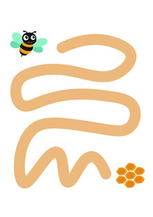 蜜蜂迷宫趣味玩具