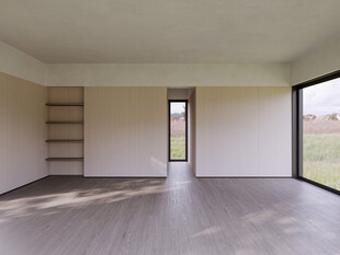 现代客厅空场景