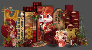 蛇年新中式生日宴 