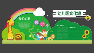 幼儿园文化墙