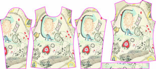 儿童卡通图案背心