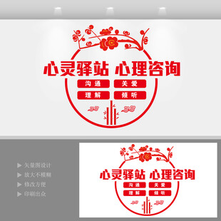心理咨询室文化墙