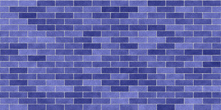 蓝色砖墙高清图