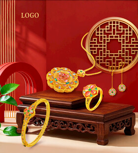 黄金珠宝分层高清图片