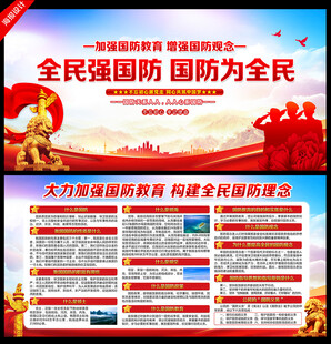 国防教育宣传栏