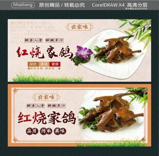 红烧家鸽