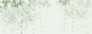 新中式水墨竹子竹林背景墙