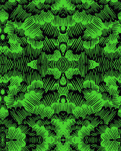 绿色几何图案抽象背景图