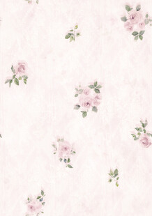 粉色花卉图案布料纹理