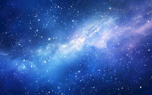 蓝紫星空顶