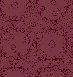 紫色花卉藤蔓图案背景