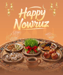 诺鲁孜节美食庆祝场景