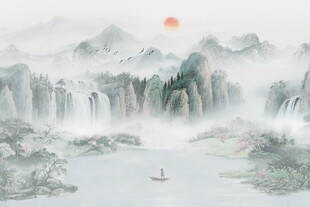 意境山水图