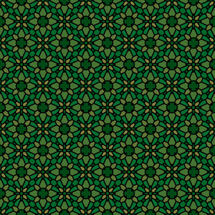 绿色几何图案纹理背景