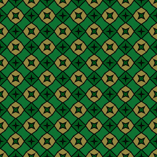 绿色几何线条图案背景