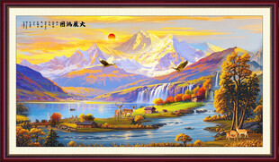 田园油画