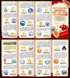 2026全民国家安全教育日三折