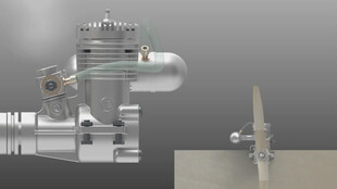 固定翼无人机副油针的调节