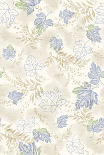 淡雅花卉图案布料纹理