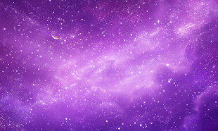 紫色宇宙星空