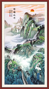 玄关山水画