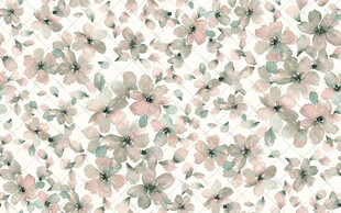 清新碎花图案背景纹理