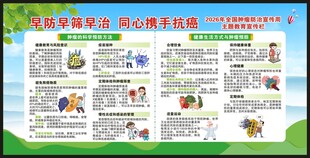 全国肿瘤防治宣传周宣传栏