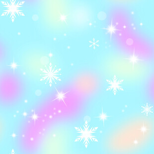 梦幻雪花渐变背景图案