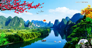 山水风景画