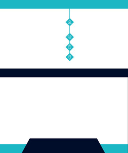 空白简约名片