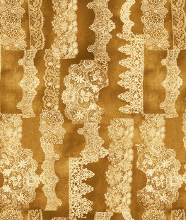 金色复古花纹图案背景