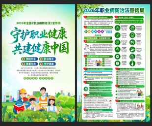 2026职业病防治法宣传周