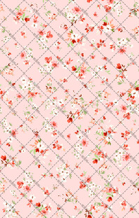 粉色碎花布料纹理图案