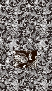 佩斯利花纹 腰果