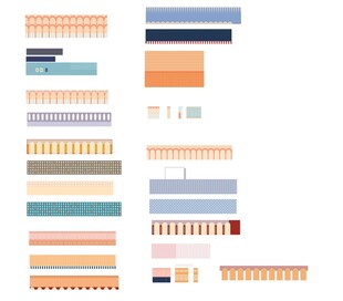 马卡龙儿童乐园淘气堡墙纸