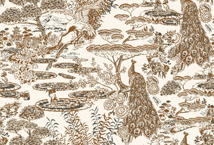 复古风森林动物图案纹理