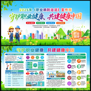 2026年职业病防治法宣传周