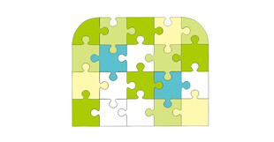 儿童乐园地垫矢量图