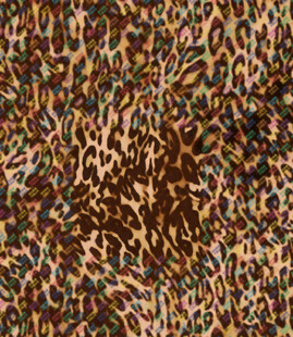 豹纹花纹面料图案