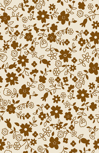 复古碎花图案纹理背景