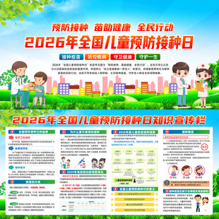 全国儿童预防接种日