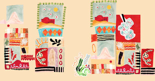 多彩创意手工艺品展示